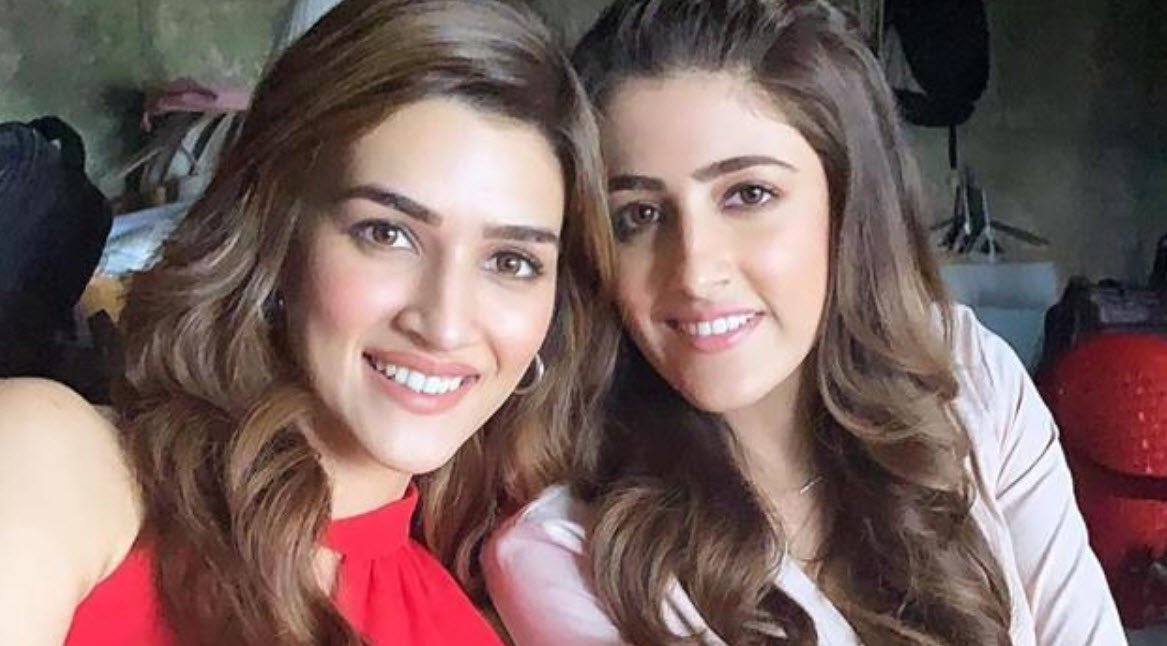 Kriti Sanon and Nupur Sanon